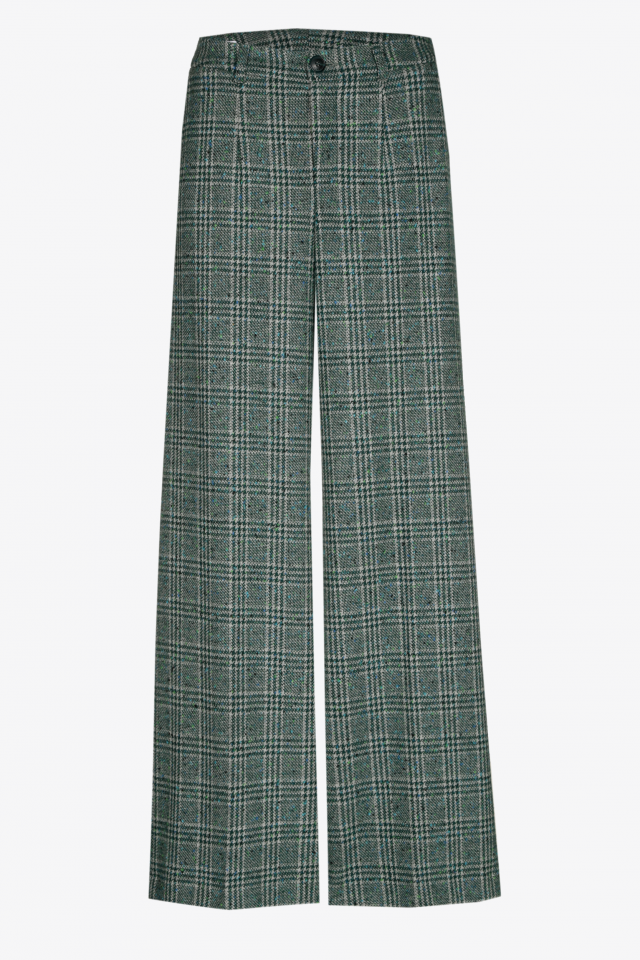Knitted multicolour trousers