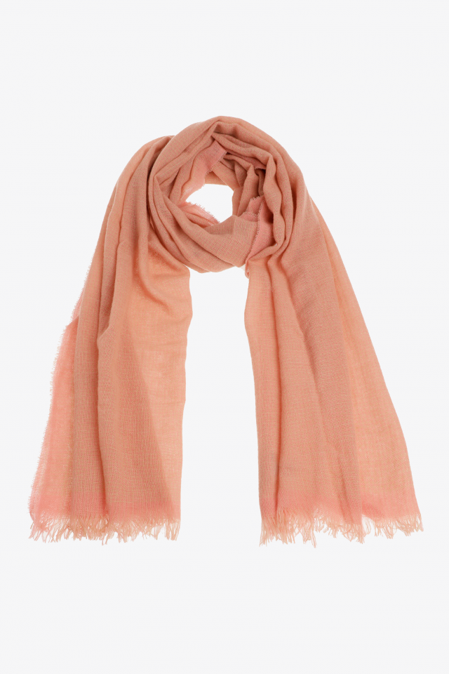 Scarf with cashmere