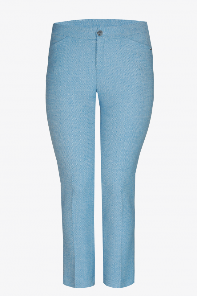 Tailored slim-fit trousers